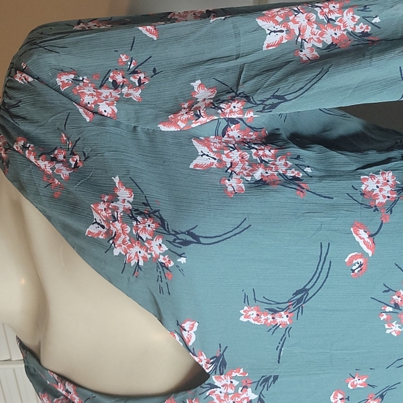 MADEWELL MARGUERITE DRESS IN BUTTERFLY GARDEN WOMEN SIZE 2 - Picture 5 of 16